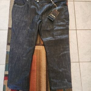 Zoo York Men's Dark Blue Relaxed Jeans